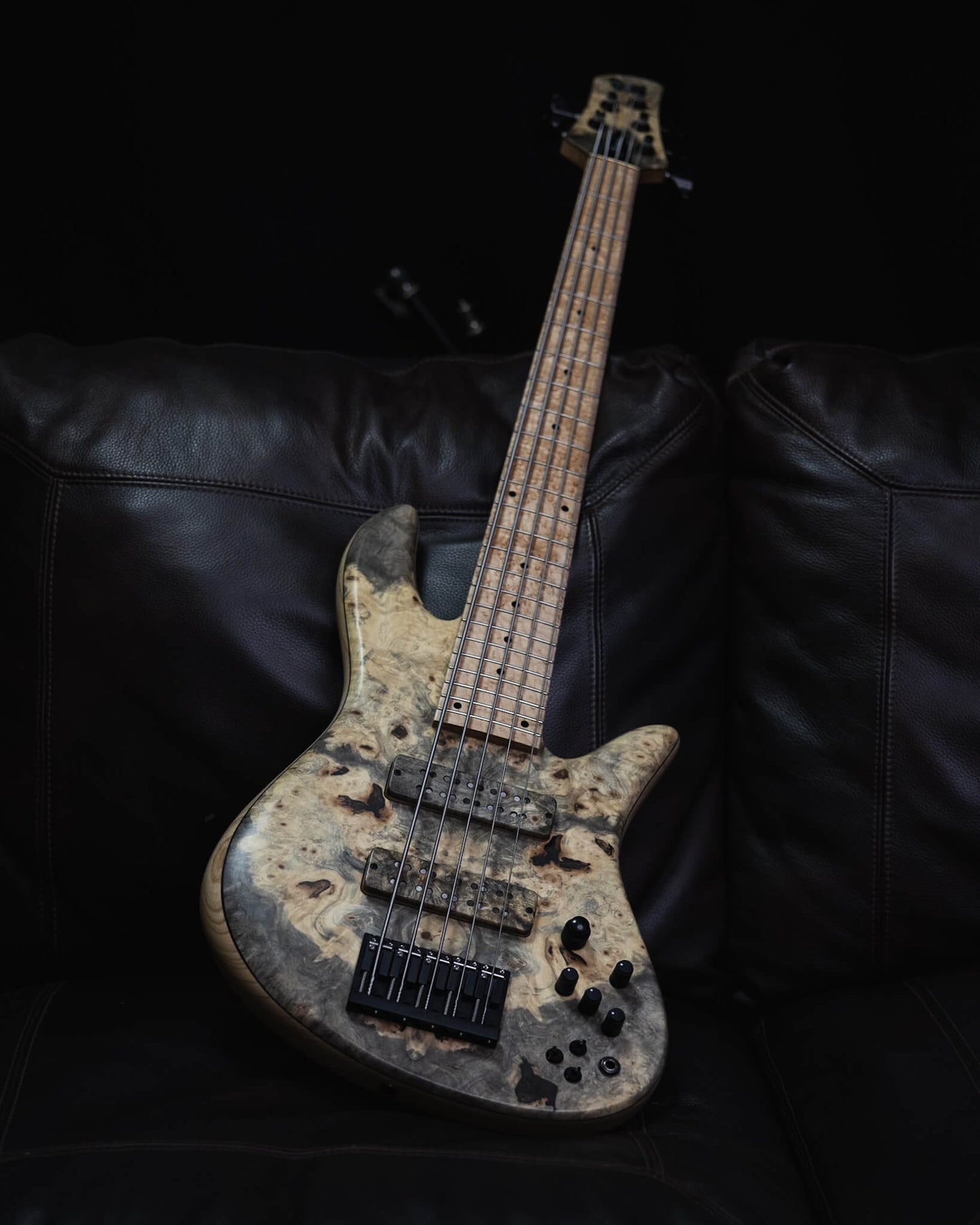 Fodera Emperor 5 Deluxe Buckeye Burl 2024 (early-2024)