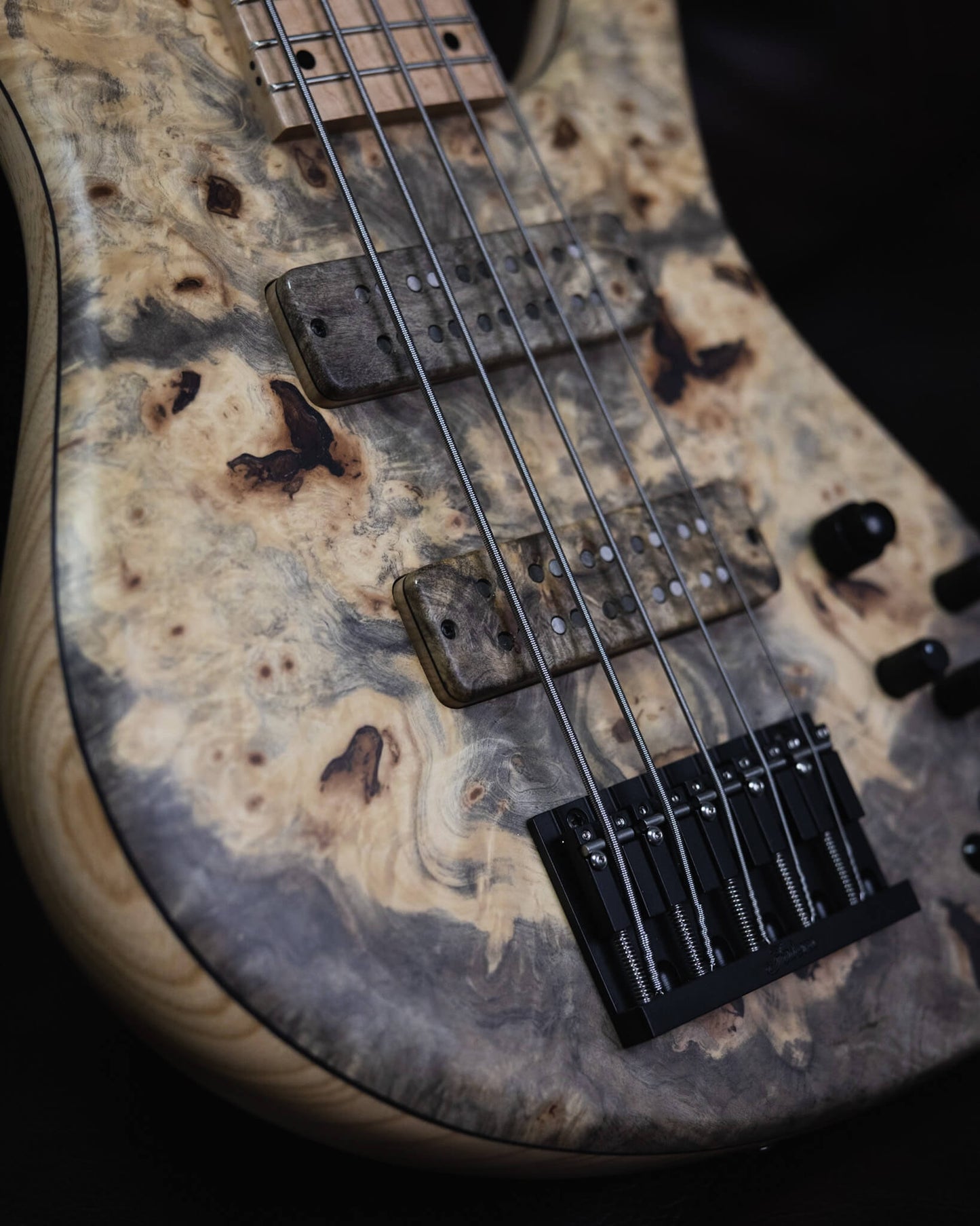 Fodera Emperor 5 Deluxe Buckeye Burl 2024 (early-2024)