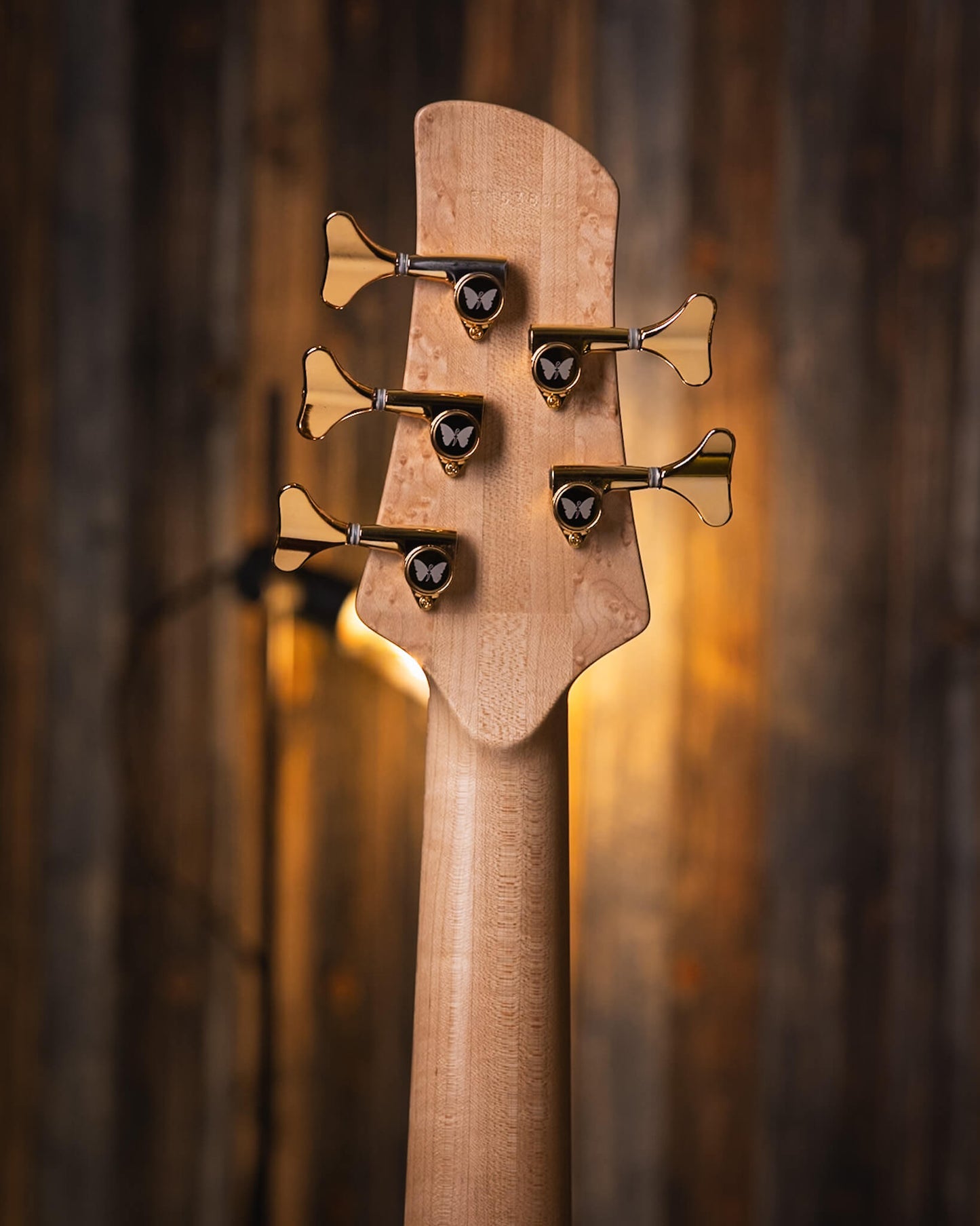 Fodera Emperor 5 Deluxe Redwood Burl 2024