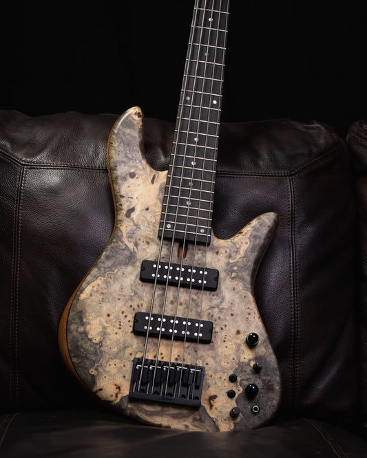Fodera Emperor 5 Standard Special Buckeye Burl 2025