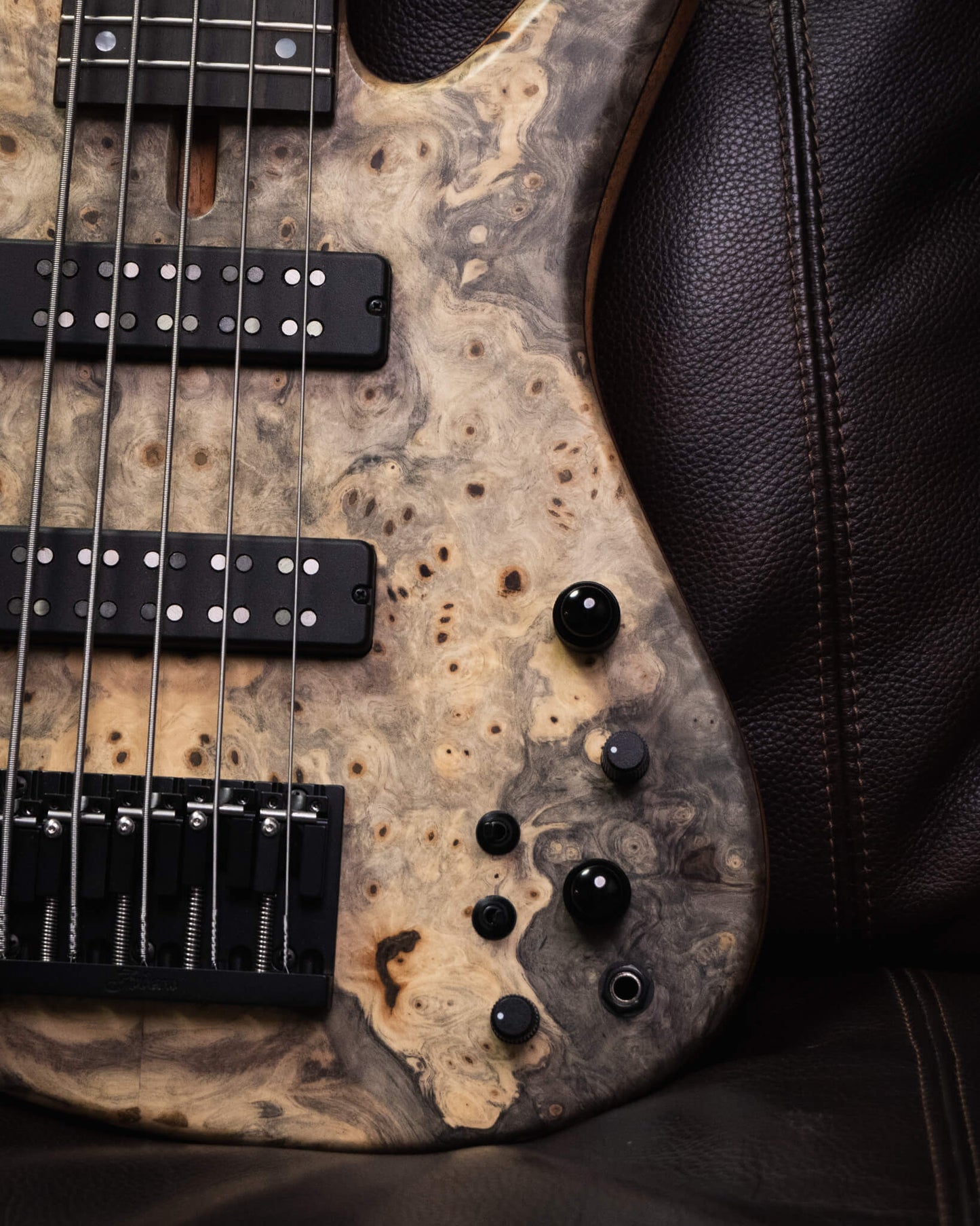 Fodera Emperor 5 Standard Special Buckeye Burl 2025