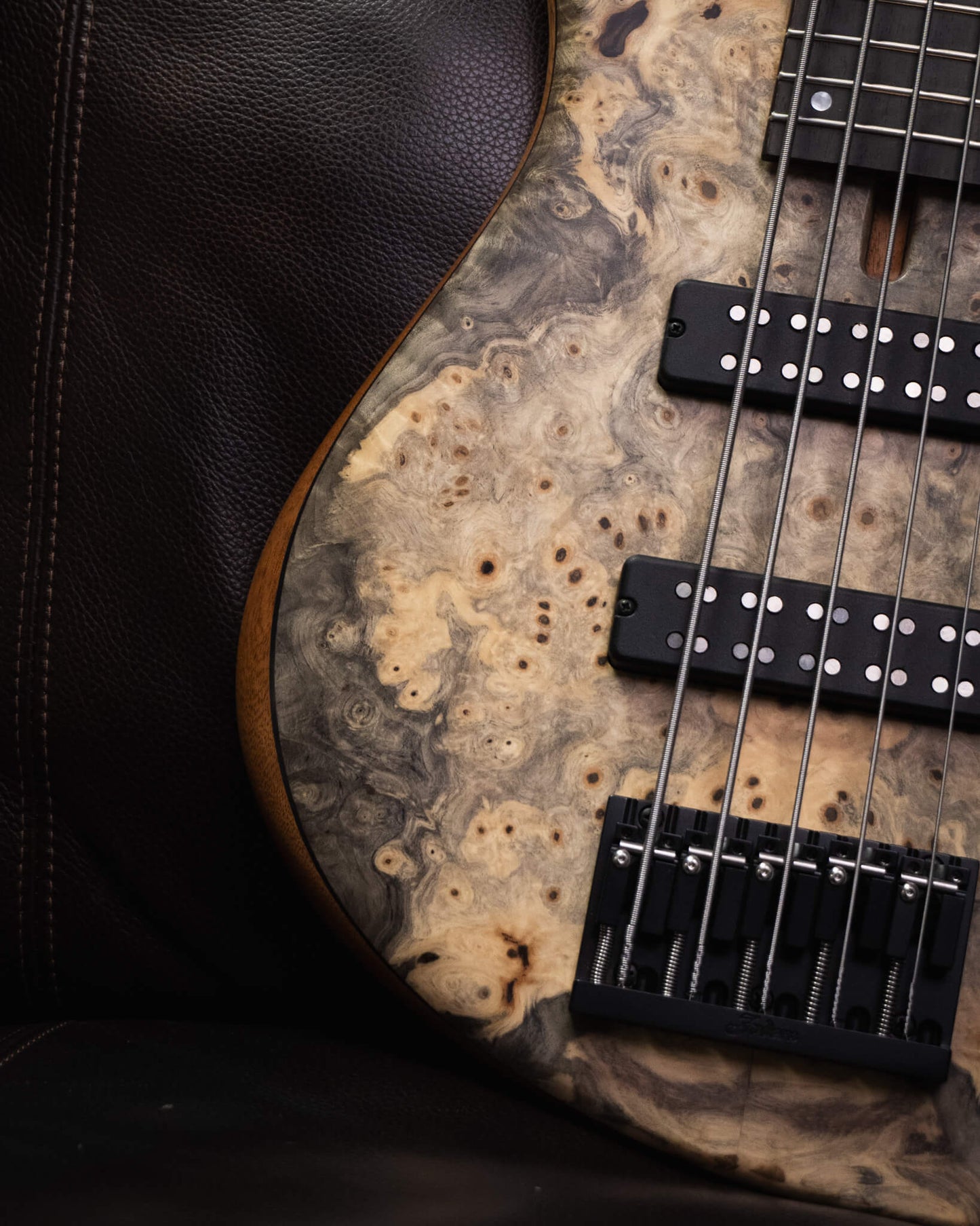 Fodera Emperor 5 Standard Special Buckeye Burl 2025
