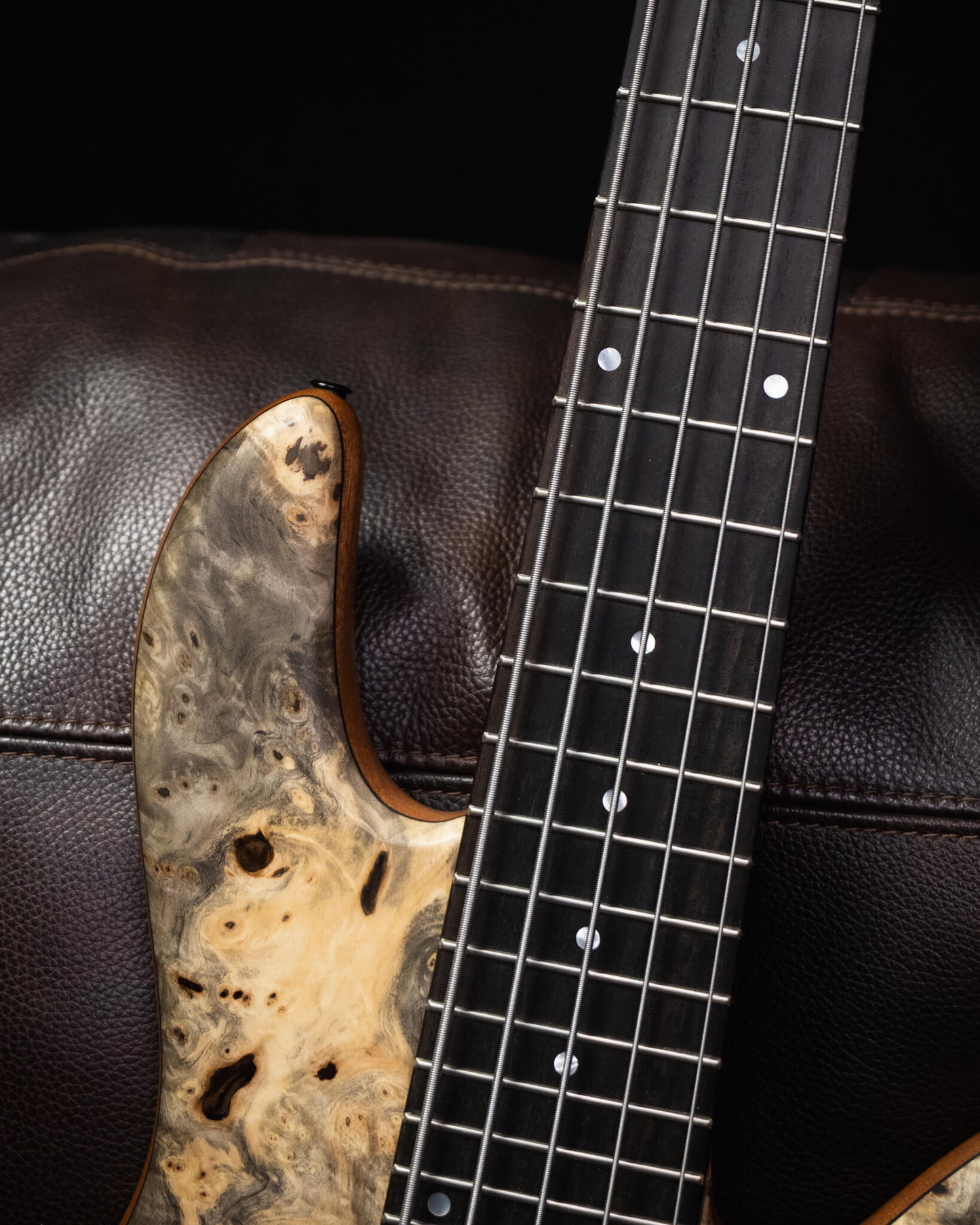 Fodera Emperor 5 Standard Special Buckeye Burl 2025