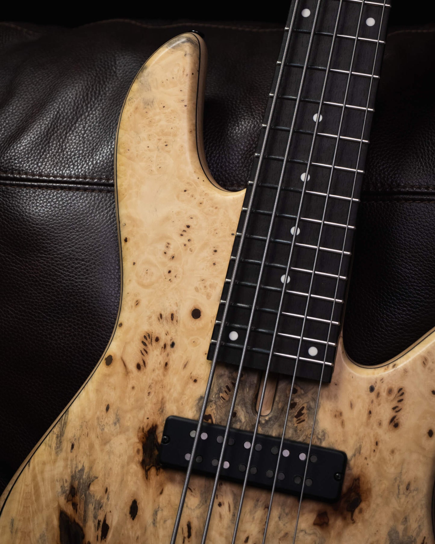 Fodera Emperor 5 Standard Special Buckeye Burl 2025