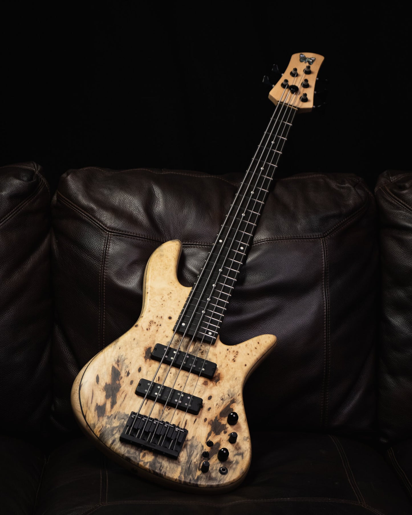 Fodera Emperor 5 Standard Special Buckeye Burl 2025