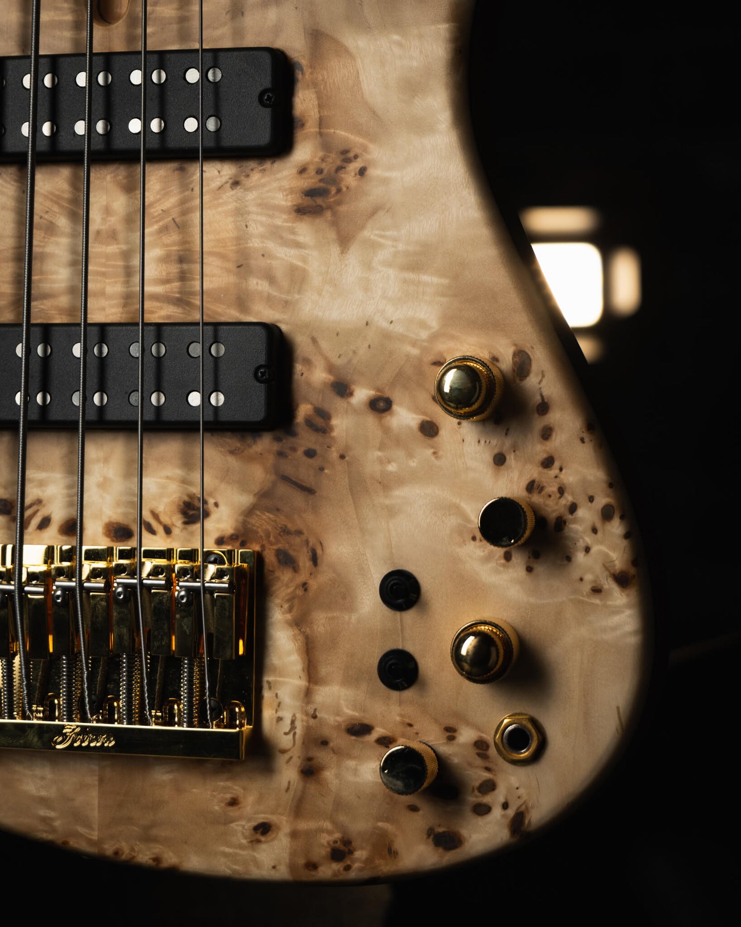 Fodera Emperor 5 Standard Special Buckeye Burl 2025