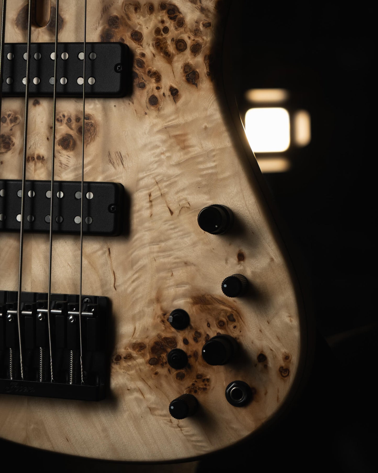 Fodera Emperor 5 Standard Special Poplar Burl 2023