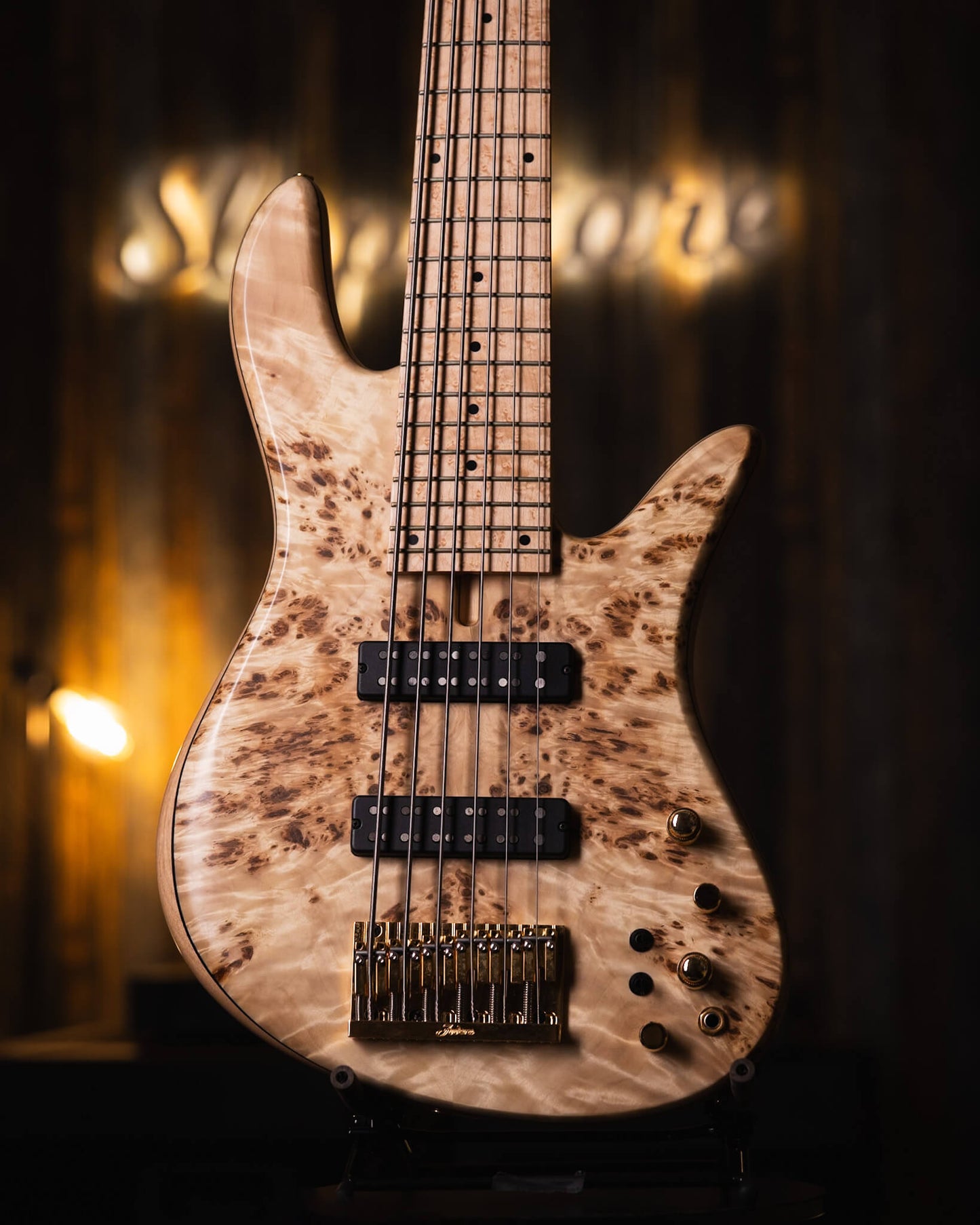 Fodera Emperor 6 Standard Special Poplar Burl (End-2023)