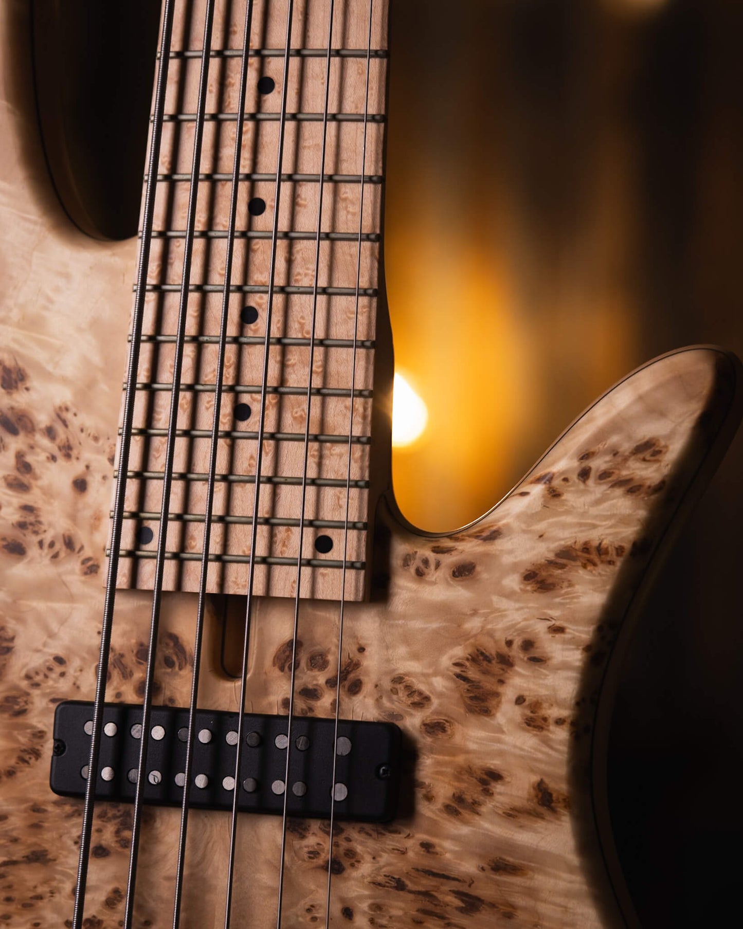 Fodera Emperor 6 Standard Special Poplar Burl (End-2023)