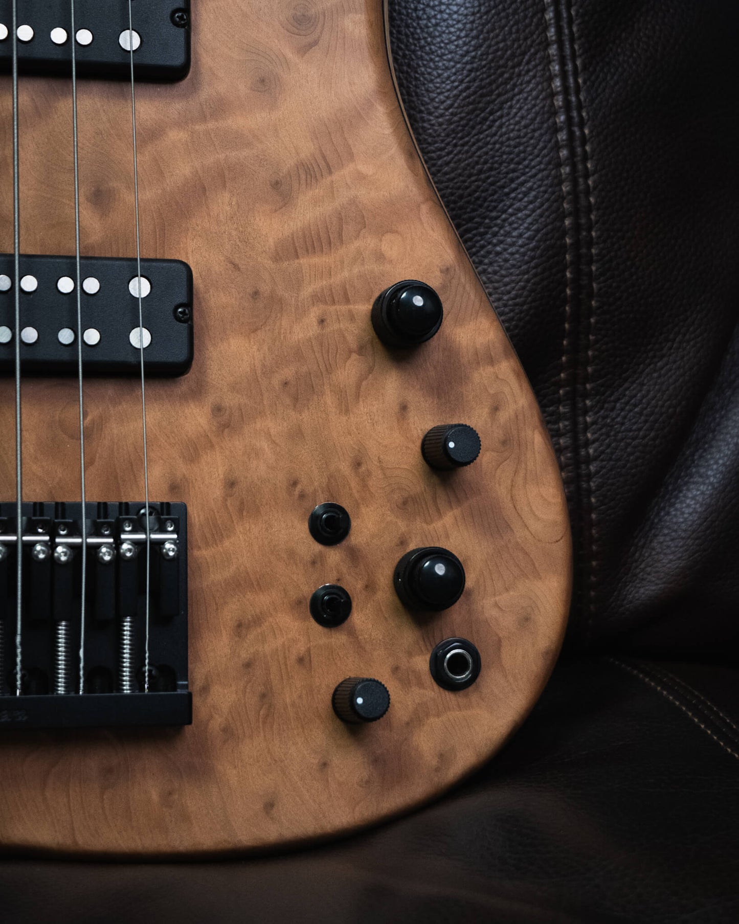 Fodera Emperor 6 Standard Special Quilted Redwood 2025