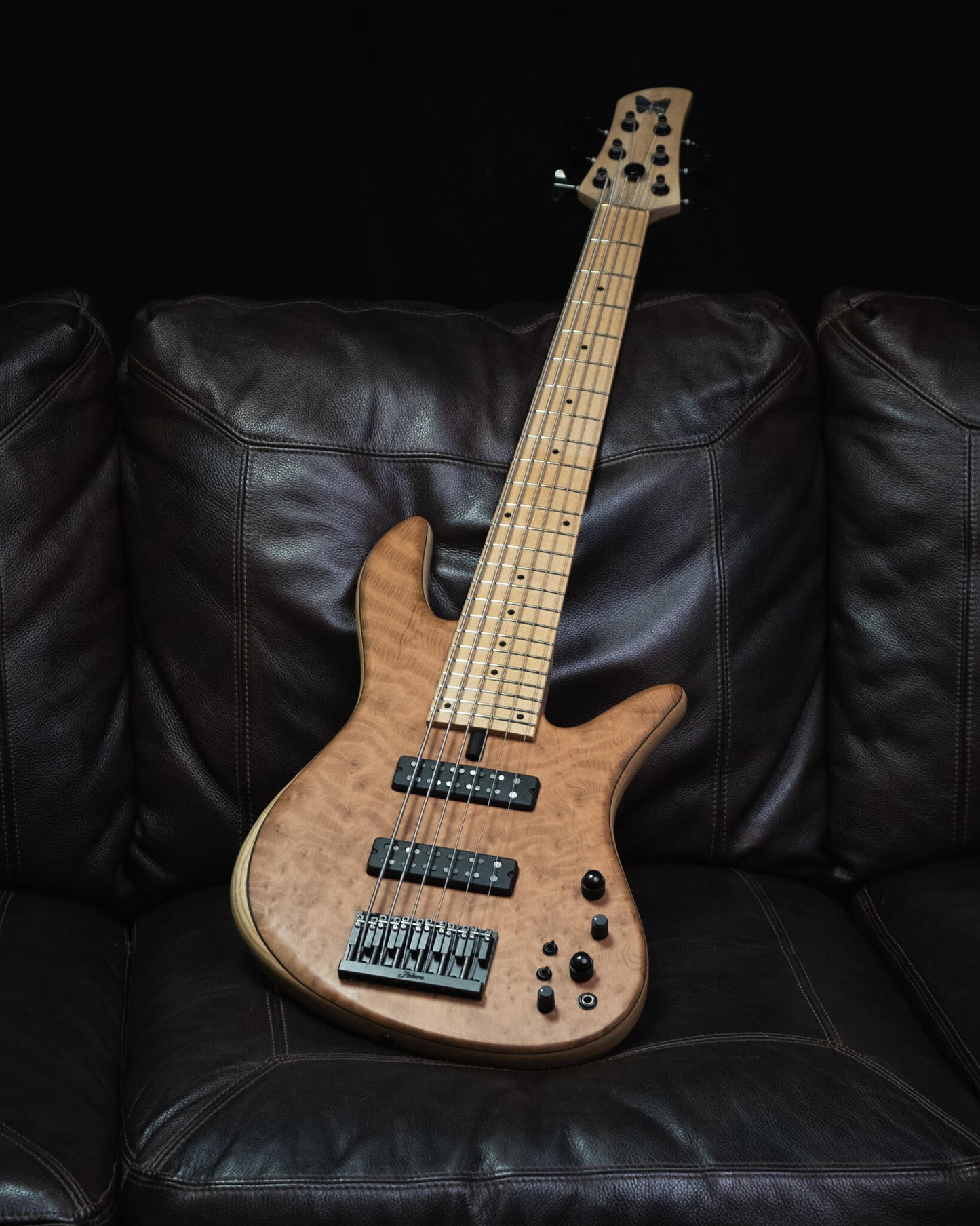 Fodera Emperor 6 Standard Special Quilted Redwood 2025