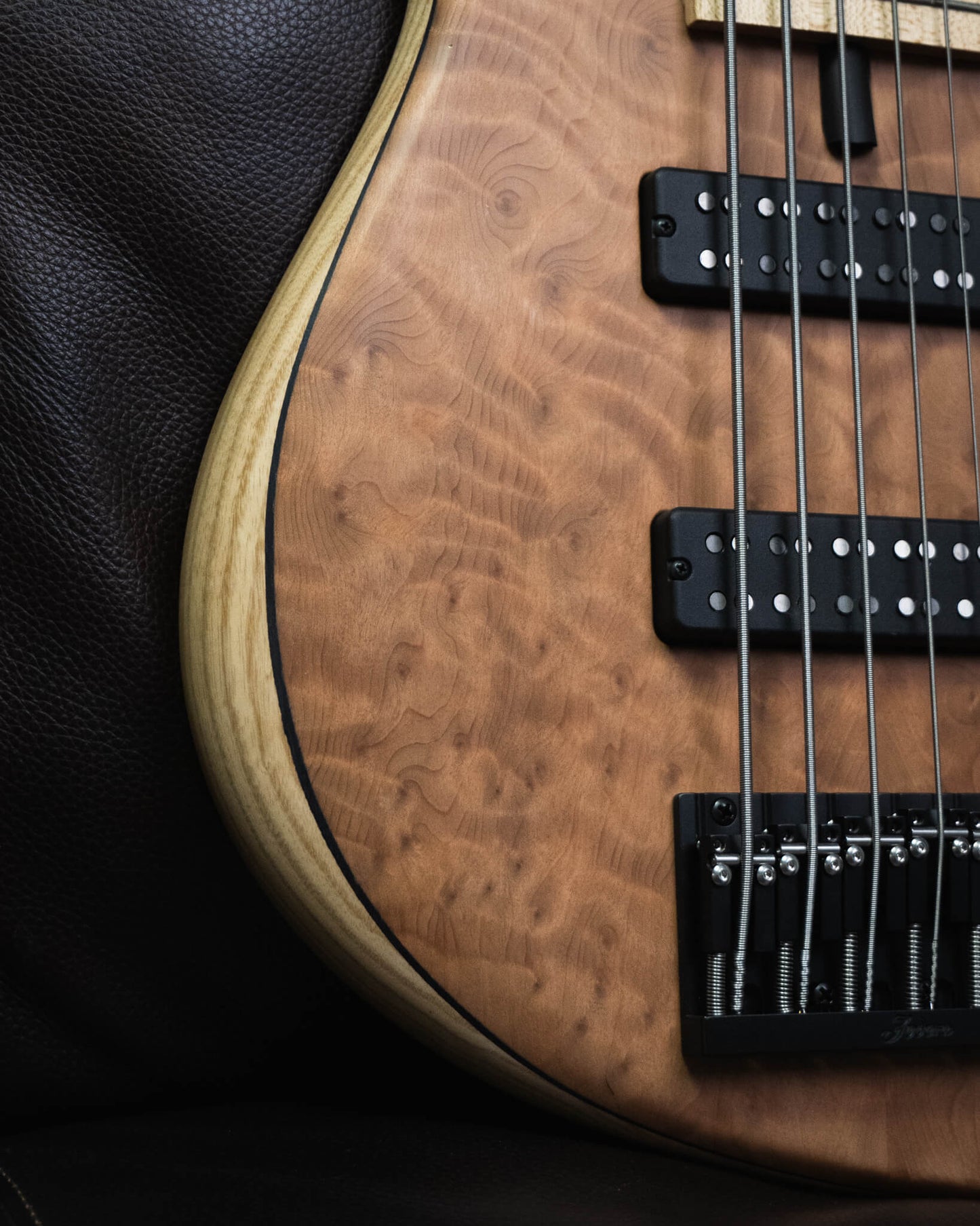 Fodera Emperor 6 Standard Special Quilted Redwood 2025