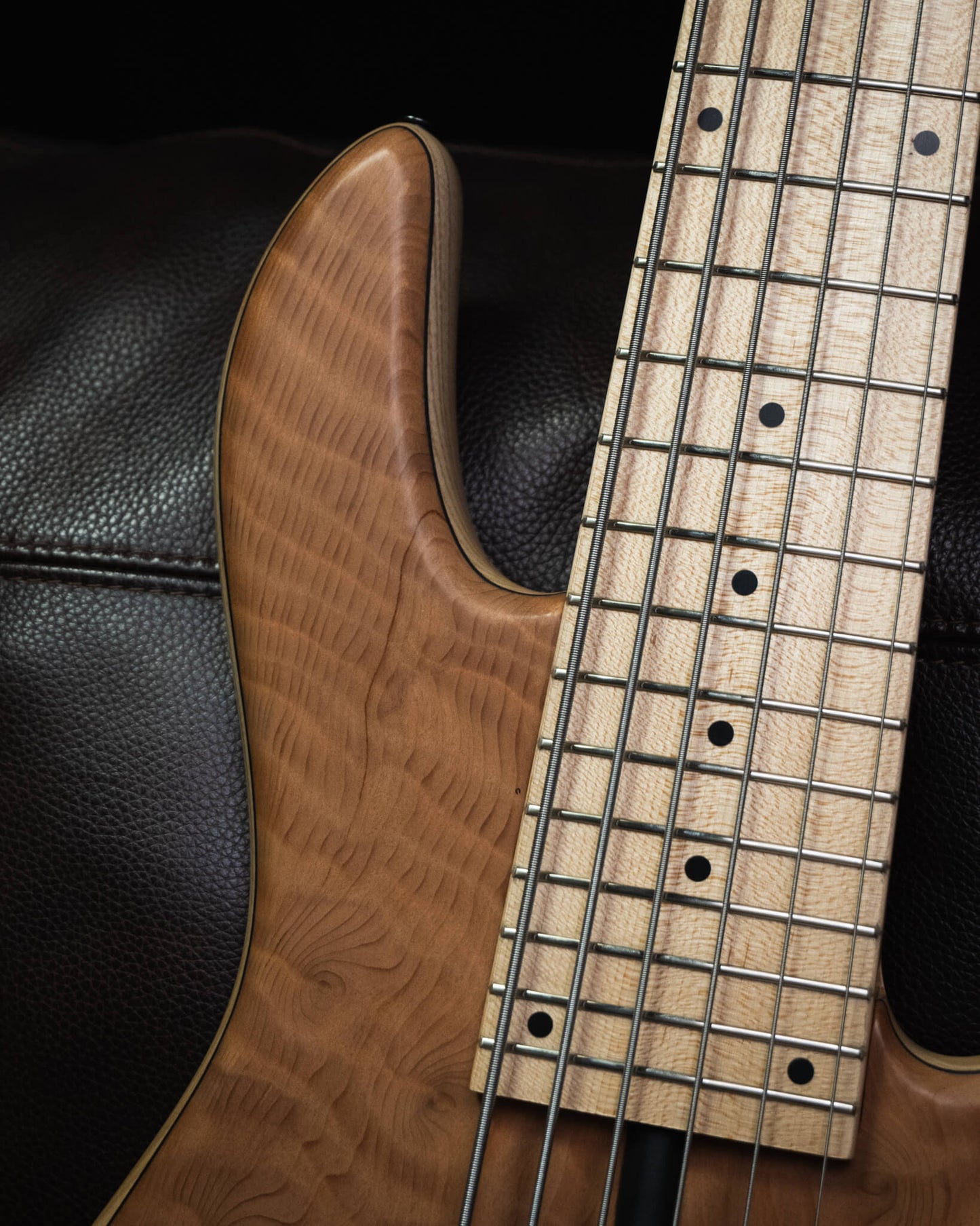 Fodera Emperor 6 Standard Special Quilted Redwood 2025