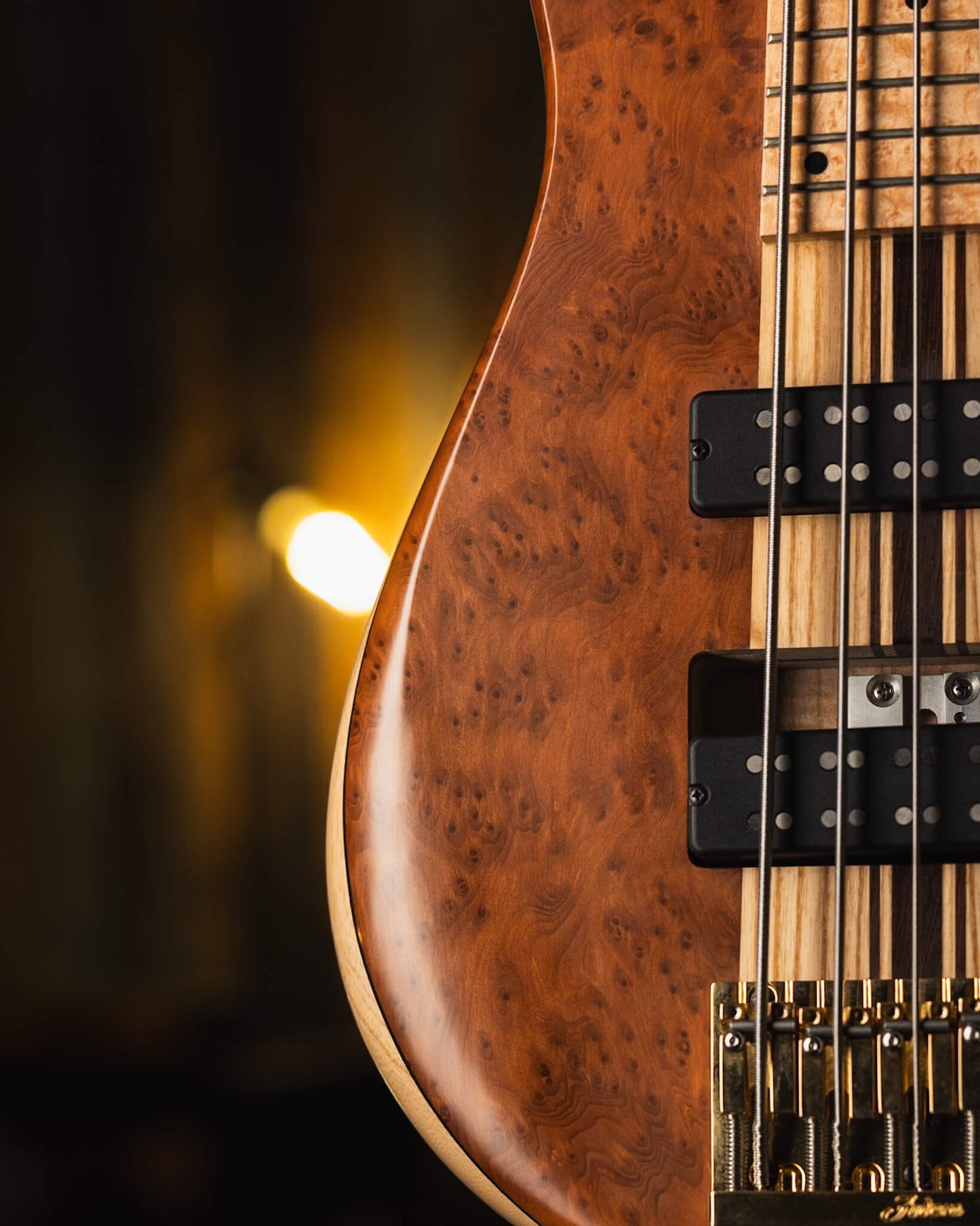 Fodera Imperial II 5 Elite Redwood Burl 2021