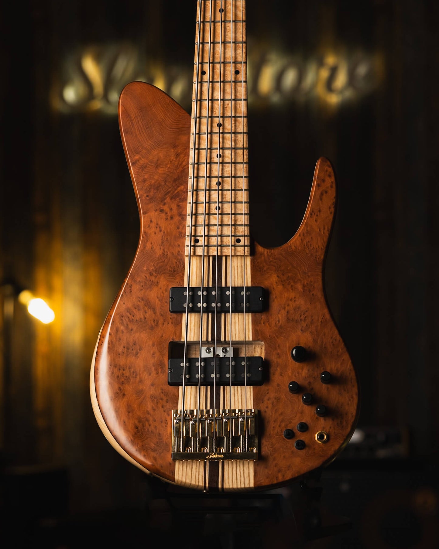 Fodera Imperial II 5 Elite Redwood Burl 2021