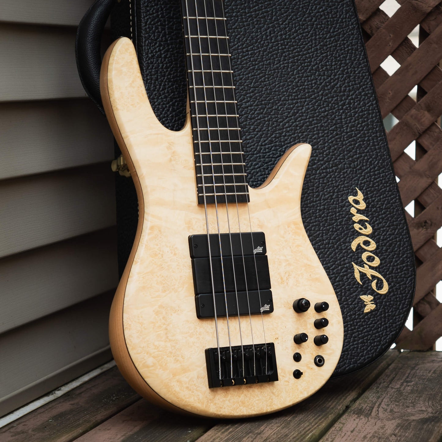 Fodera Monarch 5 Deluxe Box Elder 2021