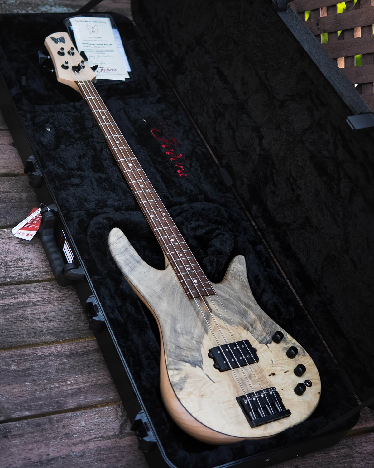 Fodera Monarch M Standard Special Buckeye Burl 2026
