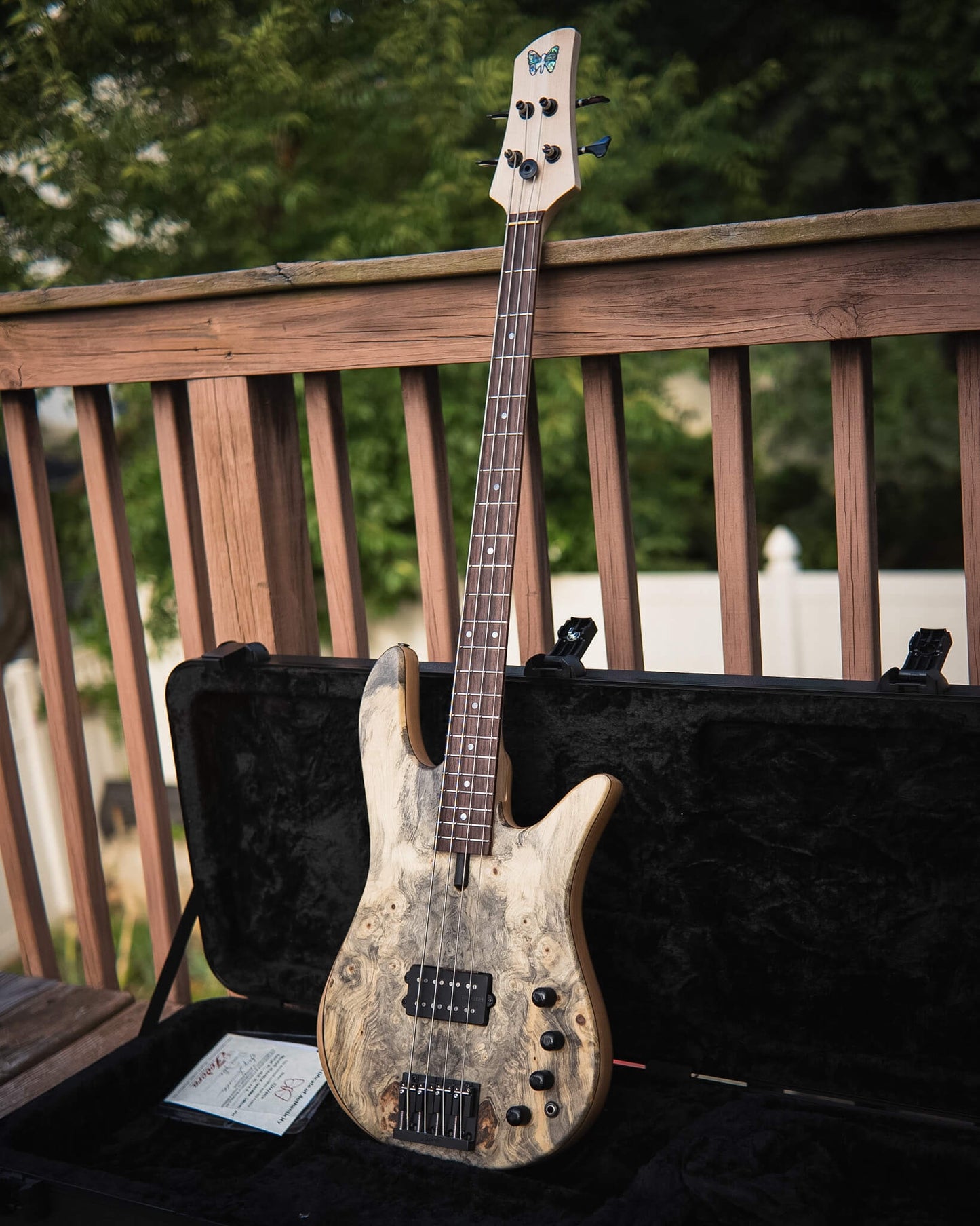 Fodera Monarch M Standard Special Buckeye Burl 2026