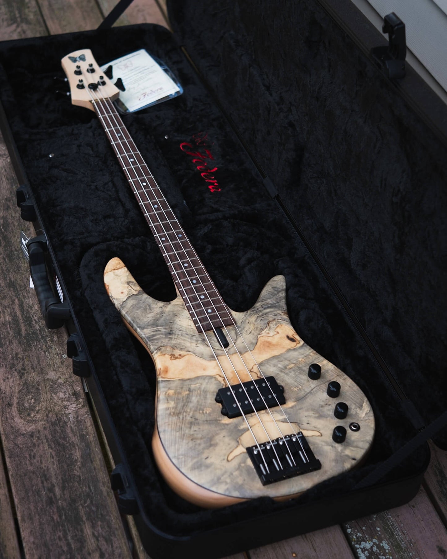 Fodera Monarch M Standard Special Buckeye Burl 2026