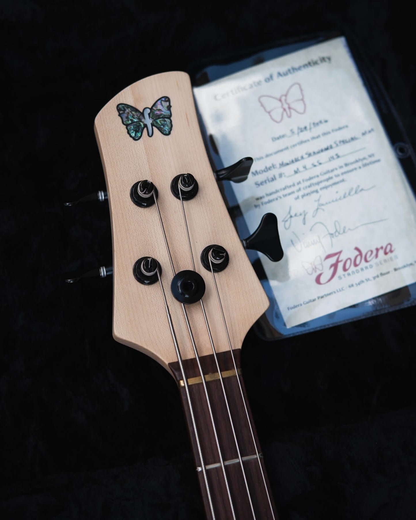 Fodera Monarch M Standard Special Buckeye Burl 2026