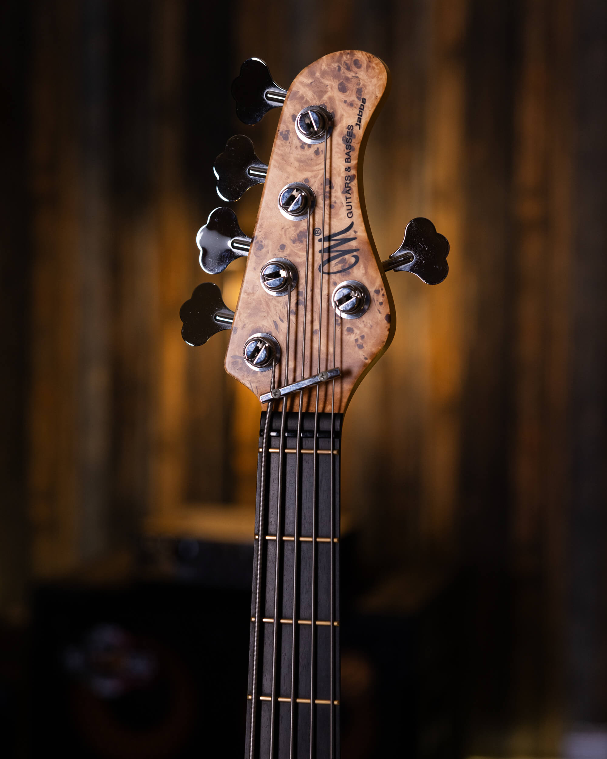 Mayones Jabba 5 Custom Poplar Burl 2011 – SlapStore