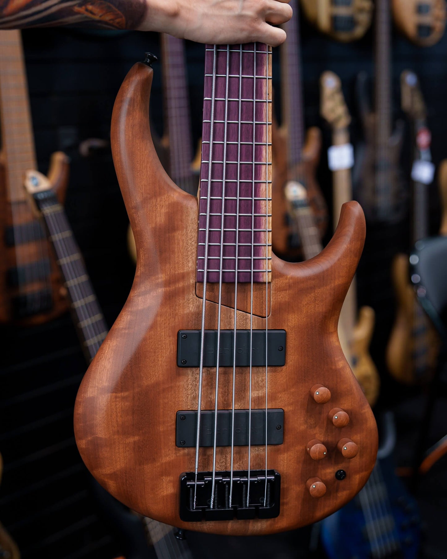 MTD 535-24 Figured Makore NAMM Show 2026