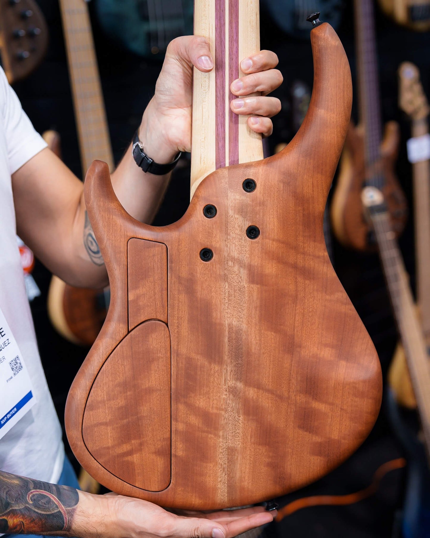 MTD 535-24 Figured Makore NAMM Show 2026